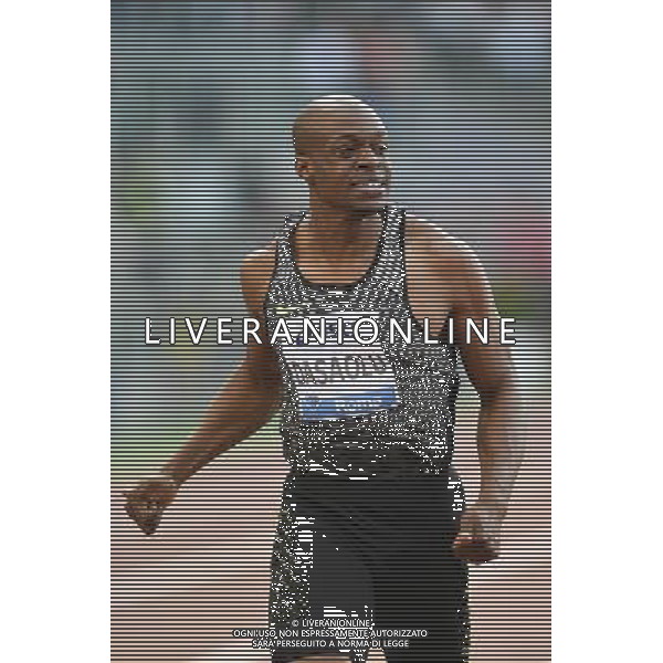 Golden Gala Roma 2016 Roma - 02.06.2016 - Stadio Olimpico - nella foto: James Dasaolu 100m Men B Race / Ph. Corradetti - AGENZIA ALDO LIVERANI SAS