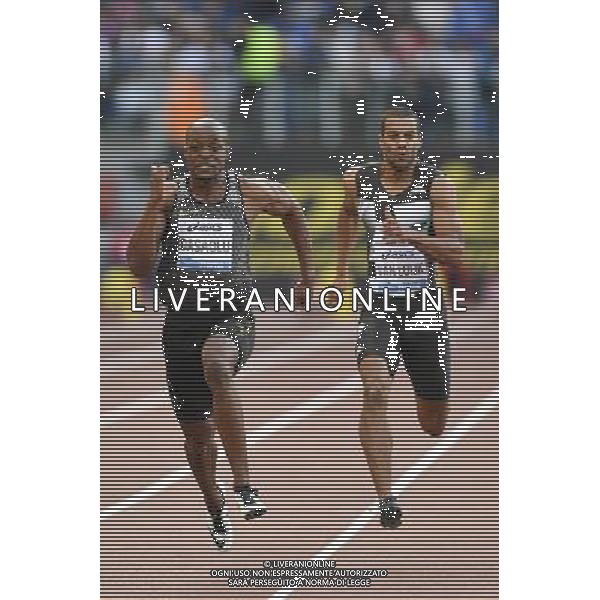 Golden Gala Roma 2016 Roma - 02.06.2016 - Stadio Olimpico - nella foto: James Dasaolu 100m Men B Race / Ph. Corradetti - AGENZIA ALDO LIVERANI SAS