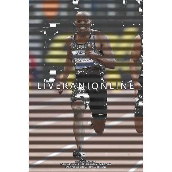 Golden Gala Roma 2016 Roma - 02.06.2016 - Stadio Olimpico - nella foto: James Dasaolu 100m Men B Race / Ph. Corradetti - AGENZIA ALDO LIVERANI SAS