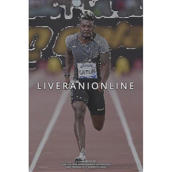 Golden Gala Roma 2016 Roma - 02.06.2016 - Stadio Olimpico - nella foto: Justin Gatlin 100m Men / Ph. Corradetti - AGENZIA ALDO LIVERANI SAS