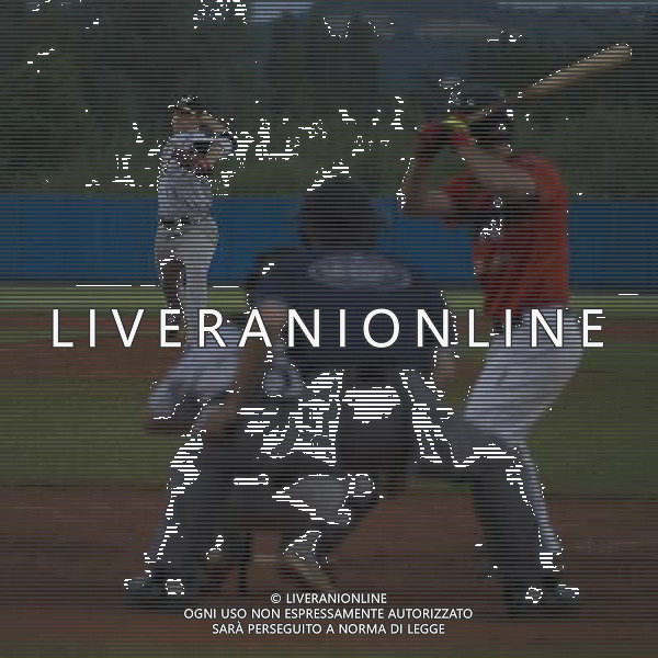 Baseball Champions Cup 2016, L\'D Amsterdam vs A.S.D. Rimini, nella foto: HEIJSTEK KEVIN, ©CLAUDIO ZAMAGNI/AGENZIA ALDO LIVERANI S.A.S.