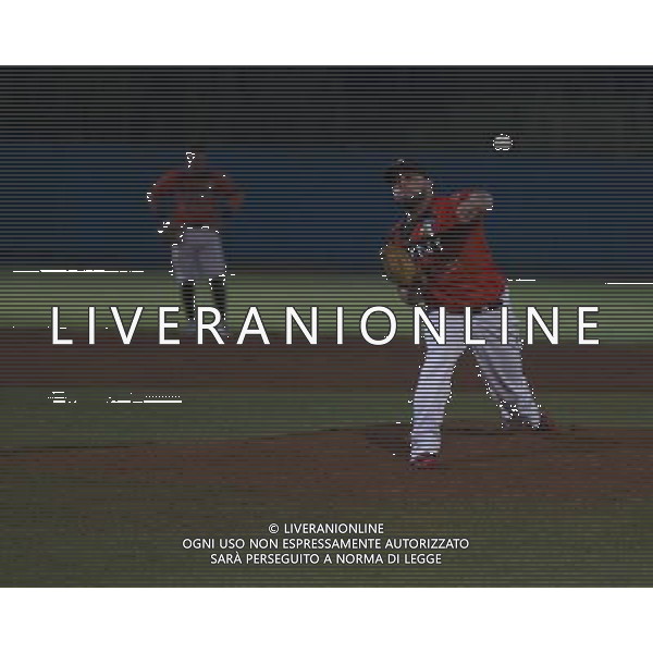 Baseball Champions Cup 2016, L\'D Amsterdam vs A.S.D. Rimini, nella foto: ESCALONA JOSé, ©CLAUDIO ZAMAGNI/AGENZIA ALDO LIVERANI S.A.S.