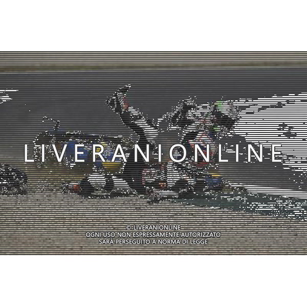 05.06.2016. Montmel˜, Spagna. Alexis Masbou (Peugeut saxoprint) e Stefano Valtulini (team Italia) durante la gara. FOTO G.PIAZZOLLA-AG ALDO LIVERANI SAS