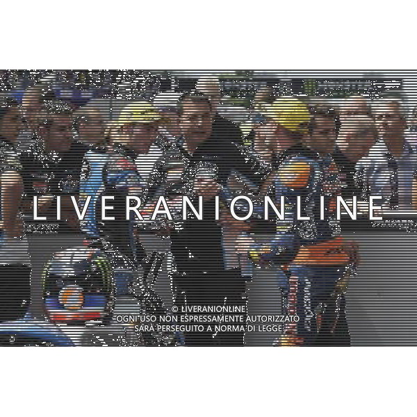 05.06.2016. Montmel˜, Spagna.Jorge Navarro(S) brad Binder (D) FOTO G.PIAZZOLLA-AG ALDO LIVERANI SAS