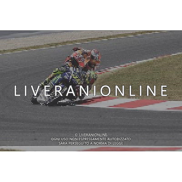 05.06.2016. MontmelÃ², Spagna.Valentino Rossi (Movistar Yamaha) durante la gara. Â©PIAZZOLLA AGENZIA ALDO LIVERANI SAS Montmelo\' Gp Spagna - motomondiale Gran Premio di Catalunya Gara e Podio 05.06.2016