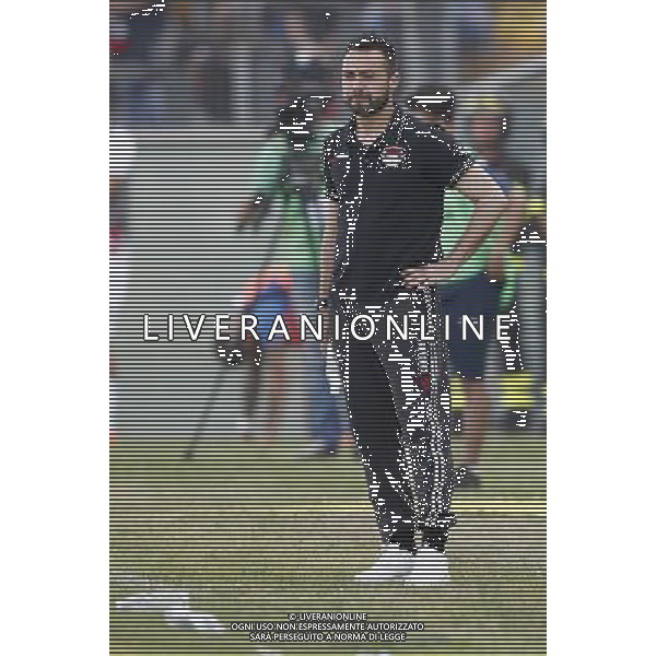 PISA vs FOGGIA, Finale Play Off Lega Pro, 05/06/2016, nella foto:ROBERTO DE ZERBI, Â©Claudio Zamagni/ Agenzia Aldo Liverani s.a.s./ AGENZIA ALDO LIVERANI SAS PISA vs FOGGIA, Finale andata Play Off Lega Pro, 05/06/2016. 