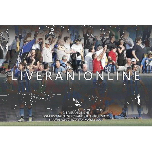 PISA vs FOGGIA, Finale Play Off Lega Pro, 05/06/2016, nella foto: ESULTANZA PISA, Â©Claudio Zamagni/ Agenzia Aldo Liverani s.a.s./ AGENZIA ALDO LIVERANI SAS PISA vs FOGGIA, Finale andata Play Off Lega Pro, 05/06/2016. 