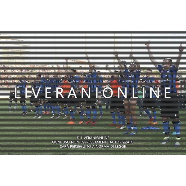 PISA vs FOGGIA, Finale Play Off Lega Pro, 05/06/2016, nella foto: ESULTANZA FINALE, Â©Claudio Zamagni/ Agenzia Aldo Liverani s.a.s./ AGENZIA ALDO LIVERANI SAS PISA vs FOGGIA, Finale andata Play Off Lega Pro, 05/06/2016. 