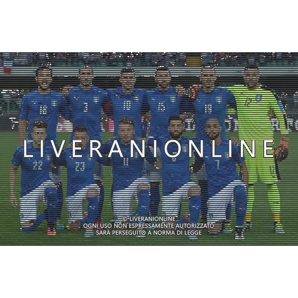 Amichevole in preparazione agli Europei Francia 2016 Verona - 06.06.2016 Italia-Finlandia Nella Foto:italia squadra formazione parolo,chiellini,thiago motta,barzagli,bonucci,sirigu,el shaarawy,giaccherini,immobile,candreva,zaza /Ph.Vitez-Ag. Aldo Liverani