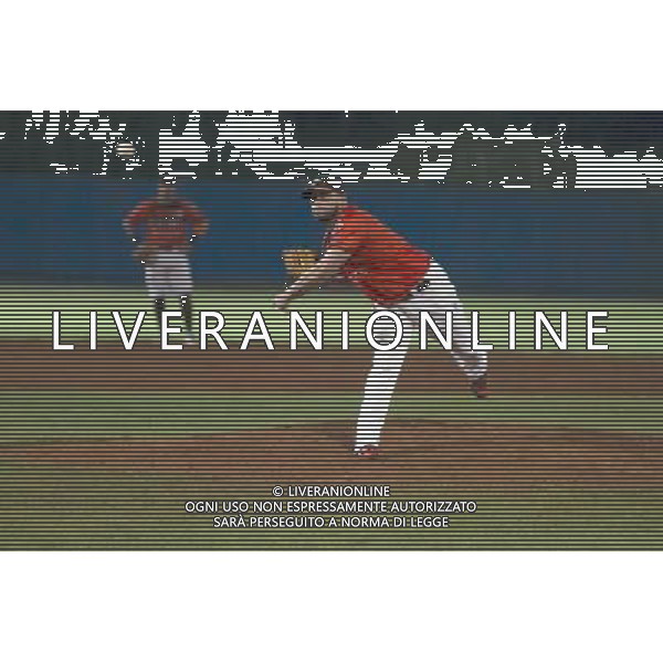 Baseball Champions Cup 2016, L\'D Amsterdam vs A.S.D. Rimini, nella foto: JOSÃˆ ESCALONA, Â©CLAUDIO ZAMAGNI/AGENZIA ALDO LIVERANI S.A.S. / AGENZIA ALDO LIVERANI SAS