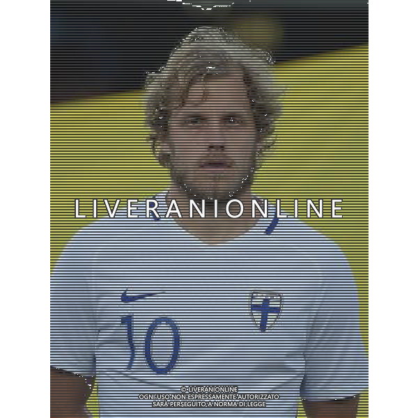 Amichevole in preparazione agli Europei Francia 2016 Verona - 06.06.2016 Italia-Finlandia Nella Foto:Pukki Teemu /Ph.Vitez-Ag. Aldo Liverani