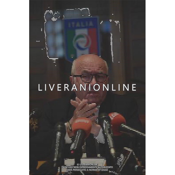 FIGC Consiglio Federale Roma 07.06.2016 - nella foto: Carlo Tavecchio / Ph. Corradetti - AGENZIA ALDO LIVERANI SAS