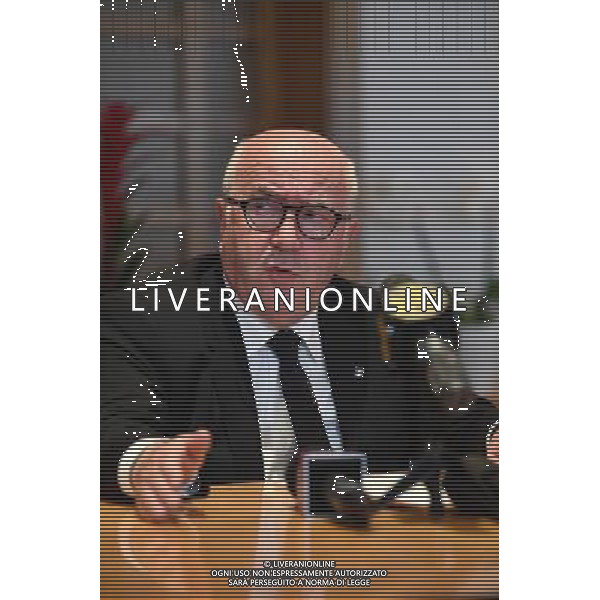 FIGC Consiglio Federale Roma 07.06.2016 - nella foto: Carlo Tavecchio / Ph. Corradetti - AGENZIA ALDO LIVERANI SAS