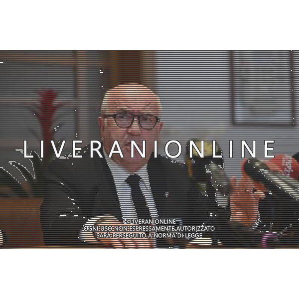 FIGC Consiglio Federale Roma 07.06.2016 - nella foto: Carlo Tavecchio / Ph. Corradetti - AGENZIA ALDO LIVERANI SAS