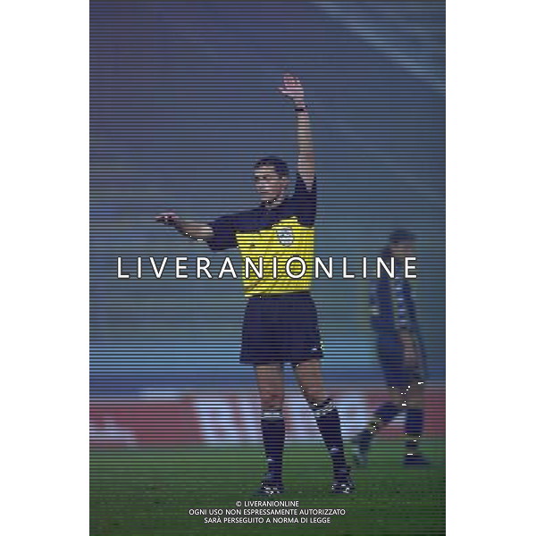 PARMA 23-11-2000 COPPA UEFA 3 TURNO PARMA MONACO 1860 NELLA FOTO ARBITRO SARS M. ALAIN AG ALDO LIVERANI SAS
