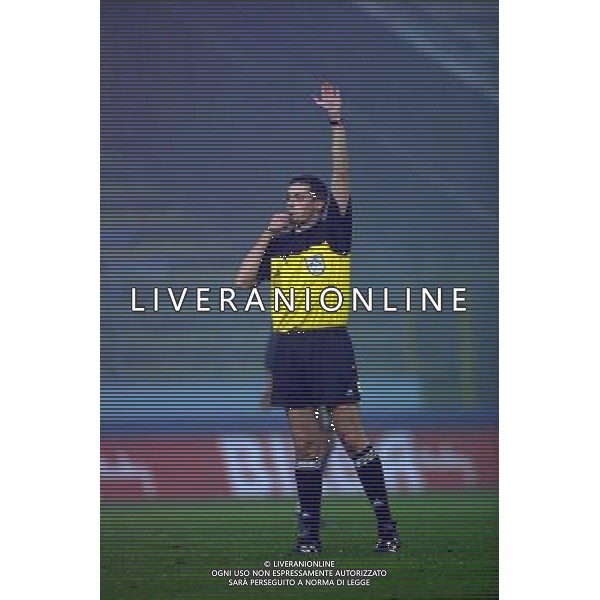 PARMA 23-11-2000 COPPA UEFA 3 TURNO PARMA MONACO 1860 NELLA FOTO ARBITRO SARS M. ALAIN AG ALDO LIVERANI SAS
