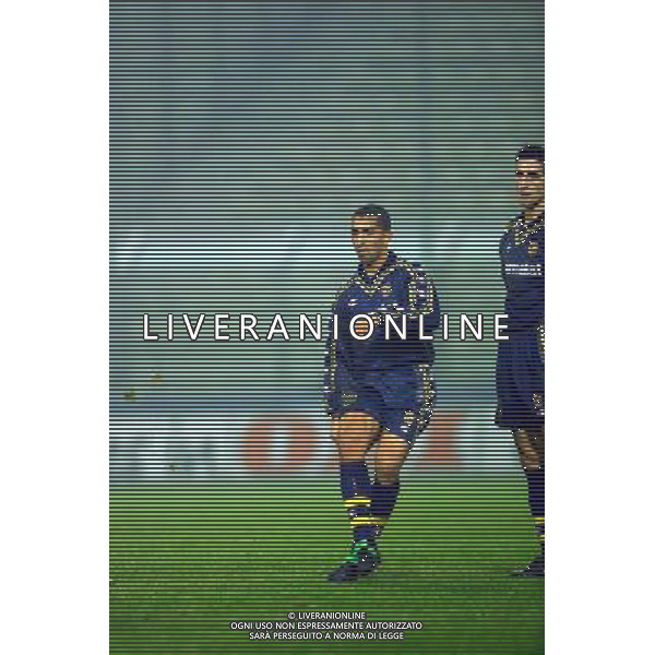 PARMA 23-11-2000 COPPA UEFA 3 TURNO PARMA MONACO 1860 NELLA FOTO SABRI LAMOUCHI AG ALDO LIVERANI SAS