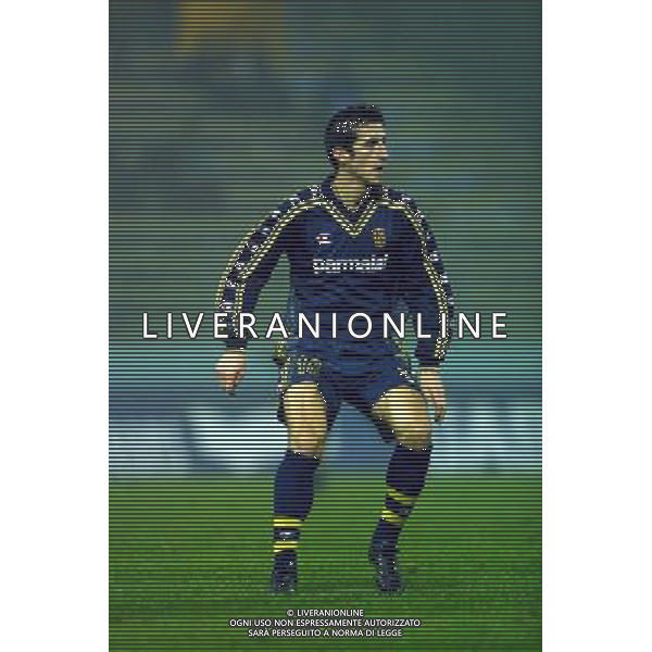 PARMA 23-11-2000 COPPA UEFA 3 TURNO PARMA MONACO 1860 NELLA FOTO JOHAN MICOUD AG ALDO LIVERANI SAS