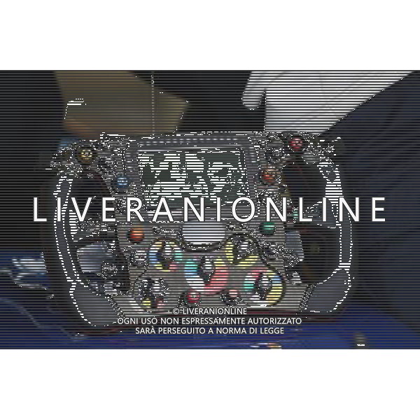 Sauber C35 steering wheel. 10.06.2016. Formula 1 World Championship, Rd 7, Canadian Grand Prix, Montreal, Canada, Practice Day. / AGENZIA ALDO LIVERANI SAS - ITALY ONLY EDITORIAL USE ONLY 