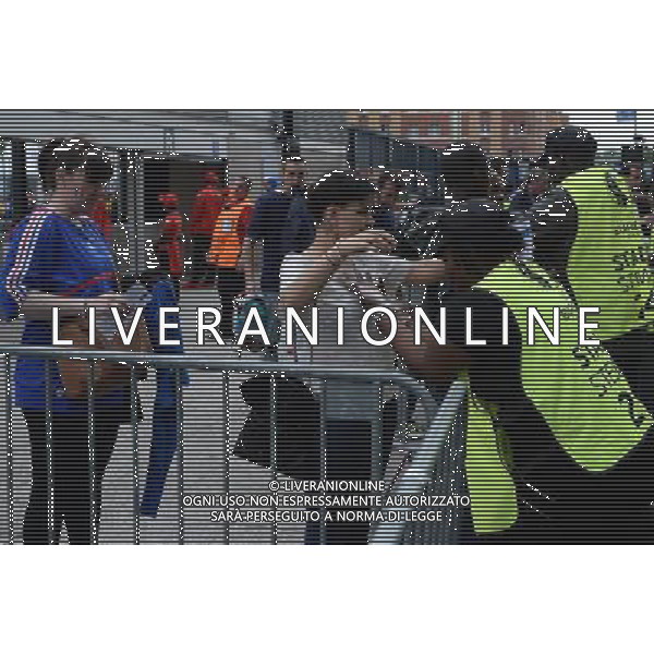 UEFA Francia EURO 2016 Final Tournament Group Stage A Parigi - 10.06.2016 Francia-Romania Nella Foto:Ingresso tifosi, controlli sicurezza, catering, tifosi francia /Ph.Vitez-Ag. Aldo Liverani