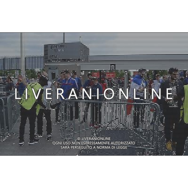 UEFA Francia EURO 2016 Final Tournament Group Stage A Parigi - 10.06.2016 Francia-Romania Nella Foto:Ingresso tifosi, controlli sicurezza, catering, tifosi francia /Ph.Vitez-Ag. Aldo Liverani