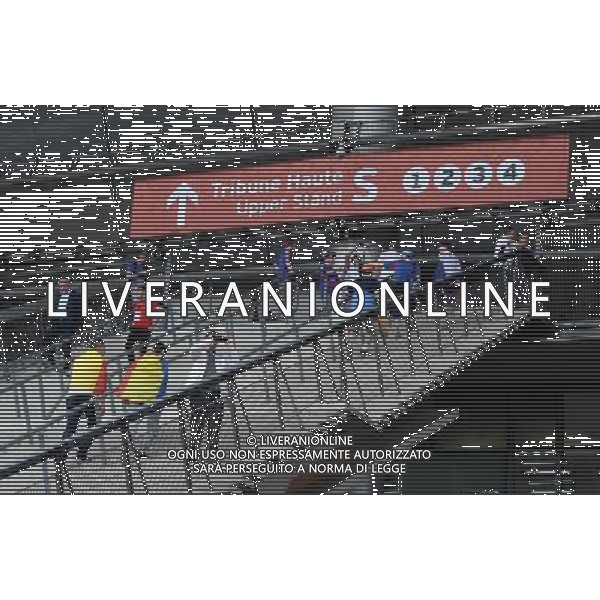 UEFA Francia EURO 2016 Final Tournament Group Stage A Parigi - 10.06.2016 Francia-Romania Nella Foto:Ingresso tifosi, controlli sicurezza, catering, tifosi francia /Ph.Vitez-Ag. Aldo Liverani