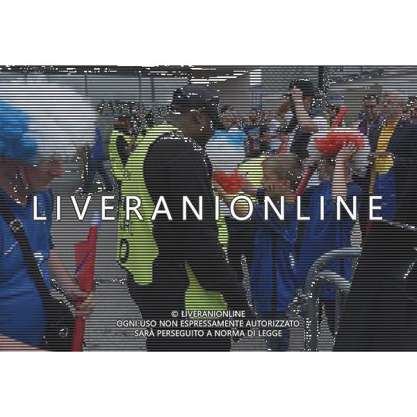 UEFA Francia EURO 2016 Final Tournament Group Stage A Parigi - 10.06.2016 Francia-Romania Nella Foto:Ingresso tifosi, controlli sicurezza, catering, tifosi francia /Ph.Vitez-Ag. Aldo Liverani