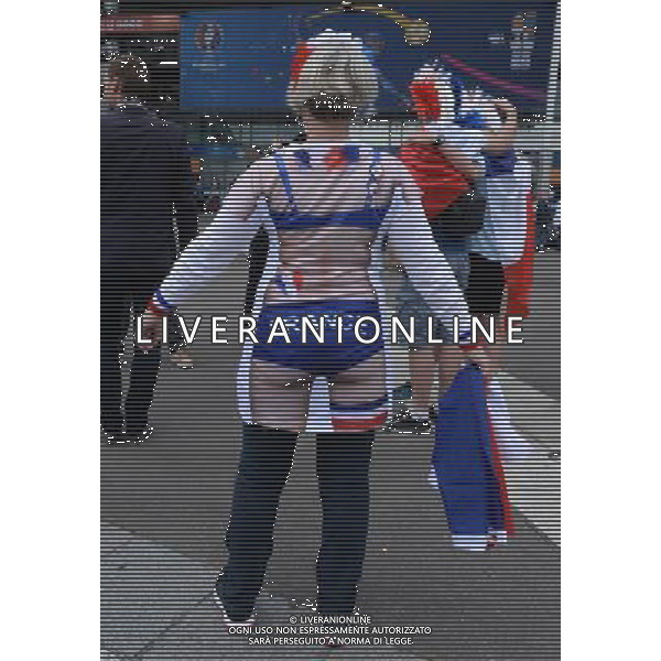 UEFA Francia EURO 2016 Final Tournament Group Stage A Parigi - 10.06.2016 Francia-Romania Nella Foto:Ingresso tifosi, controlli sicurezza, catering, tifosi francia /Ph.Vitez-Ag. Aldo Liverani