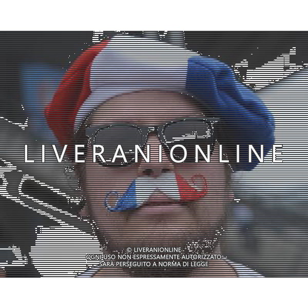 UEFA Francia EURO 2016 Final Tournament Group Stage A Parigi - 10.06.2016 Francia-Romania Nella Foto:Ingresso tifosi, controlli sicurezza, catering, tifosi francia /Ph.Vitez-Ag. Aldo Liverani