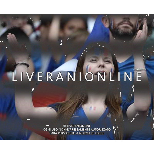 UEFA Francia EURO 2016 Final Tournament Group Stage A Parigi - 10.06.2016 Francia-Romania Nella Foto:tifosi francia /Ph.Vitez-Ag. Aldo Liverani