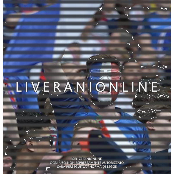 UEFA Francia EURO 2016 Final Tournament Group Stage A Parigi - 10.06.2016 Francia-Romania Nella Foto:tifosi francia /Ph.Vitez-Ag. Aldo Liverani