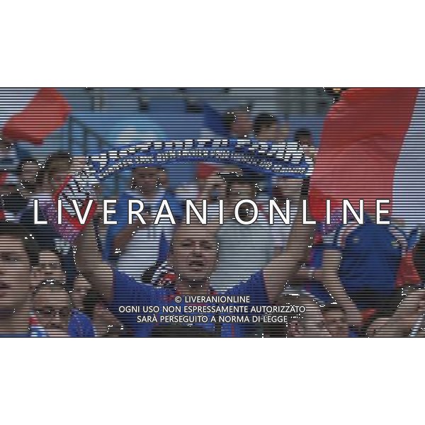 UEFA Francia EURO 2016 Final Tournament Group Stage A Parigi - 10.06.2016 Francia-Romania Nella Foto:tifosi francia /Ph.Vitez-Ag. Aldo Liverani