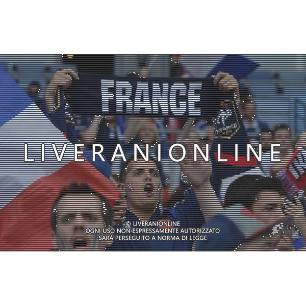 UEFA Francia EURO 2016 Final Tournament Group Stage A Parigi - 10.06.2016 Francia-Romania Nella Foto:tifosi francia /Ph.Vitez-Ag. Aldo Liverani