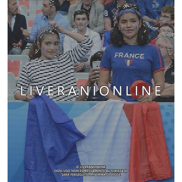 UEFA Francia EURO 2016 Final Tournament Group Stage A Parigi - 10.06.2016 Francia-Romania Nella Foto:tifosi francia /Ph.Vitez-Ag. Aldo Liverani