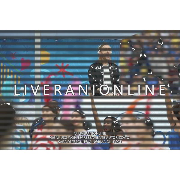 SAINT-DENIS 10.06.2016 MECZ I RUNDA GRUPA A MISTRZOSTW EUROPY 2016: FRANCJA - RUMUNIA --- FIRST ROUND GROUP A UEFA EURO 2016 MATCH: FRANCE - ROMANIA CEREMONIA OTWARCIA DAVID GUETTA FOT. PIOTR KUCZA/NEWSPIX.PL Newspix.pl/ AGENZIA ALDO LIVERANI SAS - ITALY ONLY EDITORIAL USE ONLY - Francia - Romania UEFA Francia EURO 2016 Final Tournament Group Stage A Parigi - 10.06.2016