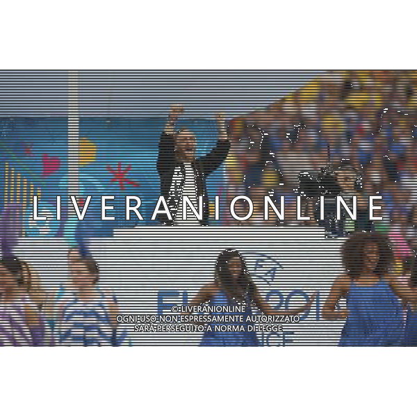SAINT-DENIS 10.06.2016 MECZ I RUNDA GRUPA A MISTRZOSTW EUROPY 2016: FRANCJA - RUMUNIA --- FIRST ROUND GROUP A UEFA EURO 2016 MATCH: FRANCE - ROMANIA CEREMONIA OTWARCIA DAVID GUETTA FOT. PIOTR KUCZA/NEWSPIX.PL Newspix.pl/ AGENZIA ALDO LIVERANI SAS - ITALY ONLY EDITORIAL USE ONLY - Francia - Romania UEFA Francia EURO 2016 Final Tournament Group Stage A Parigi - 10.06.2016