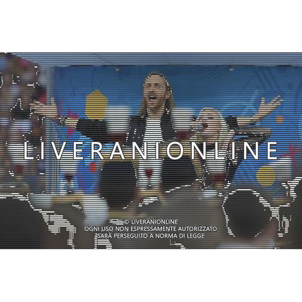 UEFA Francia EURO 2016 Final Tournament Group Stage A Parigi - 10.06.2016 Francia-Romania Nella Foto:cerimonia di inizio degli europei david guetta /Ph.Vitez-Ag. Aldo Liverani