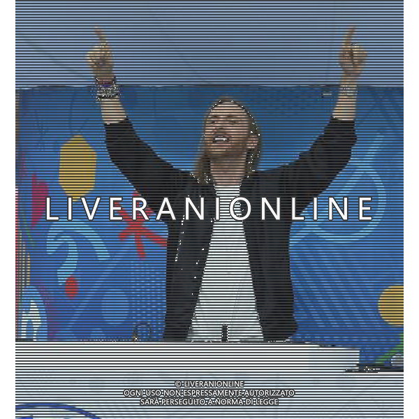 UEFA Francia EURO 2016 Final Tournament Group Stage A Parigi - 10.06.2016 Francia-Romania Nella Foto:cerimonia di inizio degli europei david guetta /Ph.Vitez-Ag. Aldo Liverani
