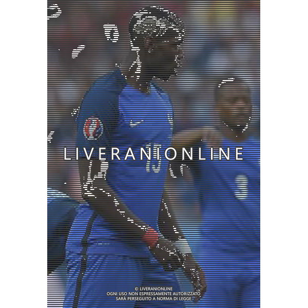 UEFA Francia EURO 2016 Final Tournament Group Stage A Parigi - 10.06.2016 Francia-Romania Nella Foto:pogba taglio di capelli /Ph.Vitez-Ag. Aldo Liverani