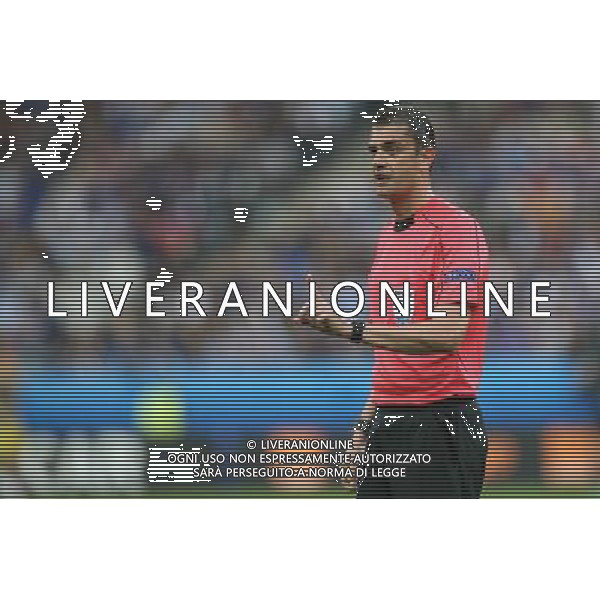 SAINT-DENIS 10.06.2016 MECZ I RUNDA GRUPA A MISTRZOSTW EUROPY 2016: FRANCJA - RUMUNIA --- FIRST ROUND GROUP A UEFA EURO 2016 MATCH: FRANCE - ROMANIA VIKTOR KASSAI ARBITRO FOT. PIOTR KUCZA/NEWSPIX.PL Newspix.pl/ AGENZIA ALDO LIVERANI SAS - ITALY ONLY EDITORIAL USE ONLY - Francia - Romania UEFA Francia EURO 2016 Final Tournament Group Stage A Parigi - 10.06.2016