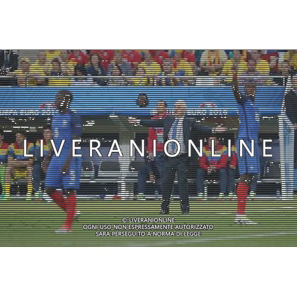 SAINT-DENIS 10.06.2016 MECZ I RUNDA GRUPA A MISTRZOSTW EUROPY 2016: FRANCJA - RUMUNIA --- FIRST ROUND GROUP A UEFA EURO 2016 MATCH: FRANCE - ROMANIA ANGHEL IORDANESCU FOT. PIOTR KUCZA/NEWSPIX.PL Newspix.pl/ AGENZIA ALDO LIVERANI SAS - ITALY ONLY EDITORIAL USE ONLY - Francia - Romania UEFA Francia EURO 2016 Final Tournament Group Stage A Parigi - 10.06.2016