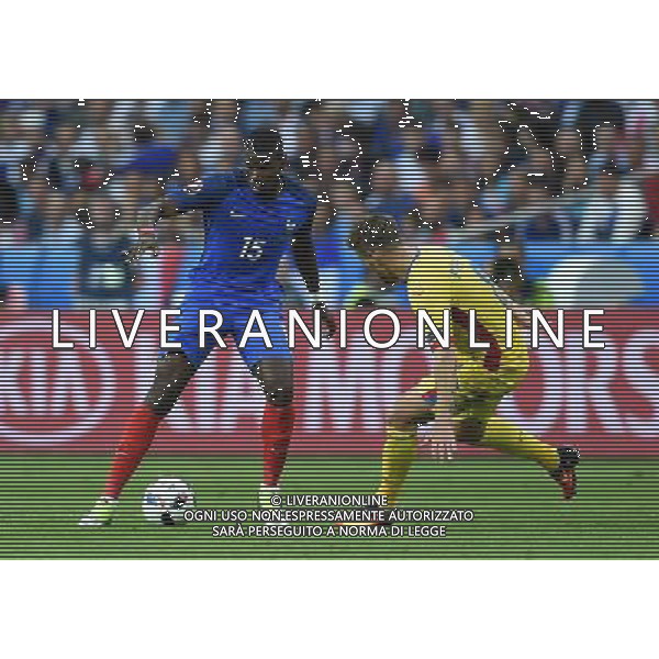 UEFA Francia EURO 2016 Final Tournament Group Stage A Parigi - 10.06.2016 Francia-Romania Nella Foto:pogba /Ph.Vitez-Ag. Aldo Liverani