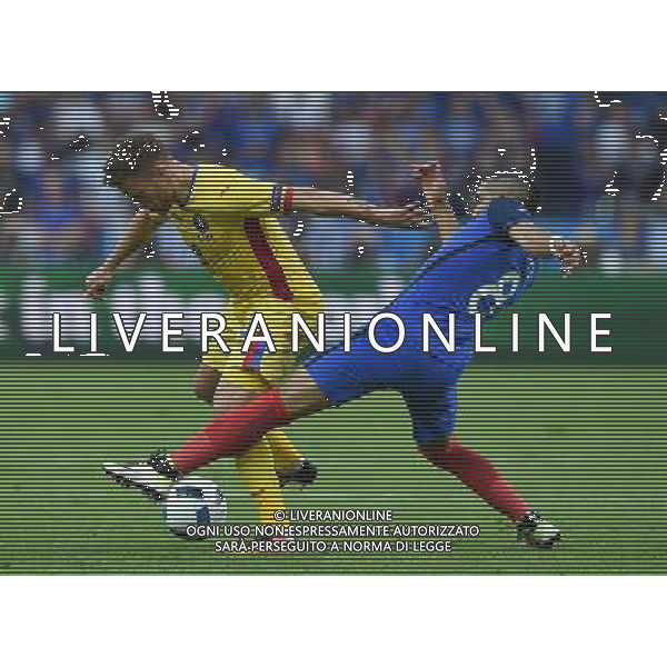 UEFA Francia EURO 2016 Final Tournament Group Stage A Parigi - 10.06.2016 Francia-Romania Nella Foto:pintilii-payet /Ph.Vitez-Ag. Aldo Liverani