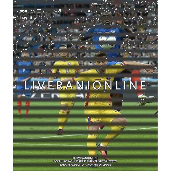 UEFA Francia EURO 2016 Final Tournament Group Stage A Parigi - 10.06.2016 Francia-Romania Nella Foto:pogba-pintilii /Ph.Vitez-Ag. Aldo Liverani