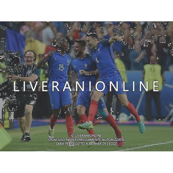 UEFA Francia EURO 2016 Final Tournament Group Stage A Parigi - 10.06.2016 Francia-Romania Nella Foto:giroud esulta /Ph.Vitez-Ag. Aldo Liverani