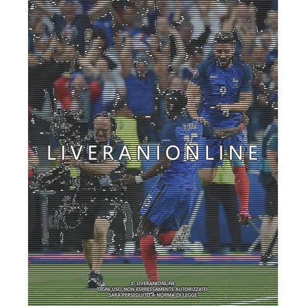 UEFA Francia EURO 2016 Final Tournament Group Stage A Parigi - 10.06.2016 Francia-Romania Nella Foto:giroud esulta /Ph.Vitez-Ag. Aldo Liverani