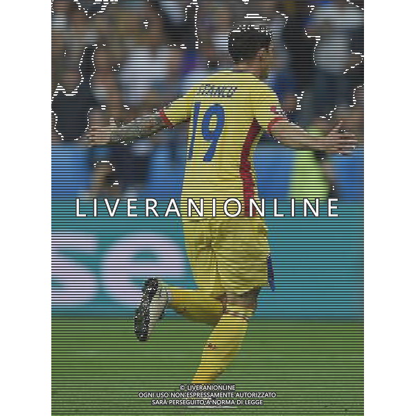 UEFA Francia EURO 2016 Final Tournament Group Stage A Parigi - 10.06.2016 Francia-Romania Nella Foto:stancu esulta /Ph.Vitez-Ag. Aldo Liverani