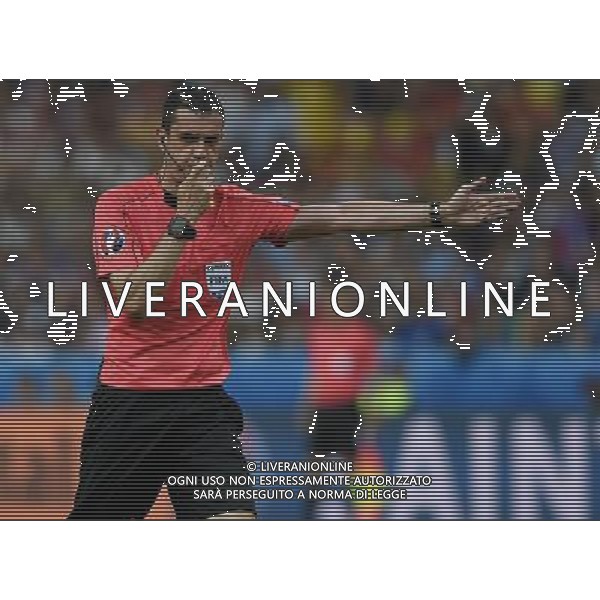 UEFA Francia EURO 2016 Final Tournament Group Stage A Parigi - 10.06.2016 Francia-Romania Nella Foto:kassai fischia il calcio di rigore per la romania /Ph.Vitez-Ag. Aldo Liverani