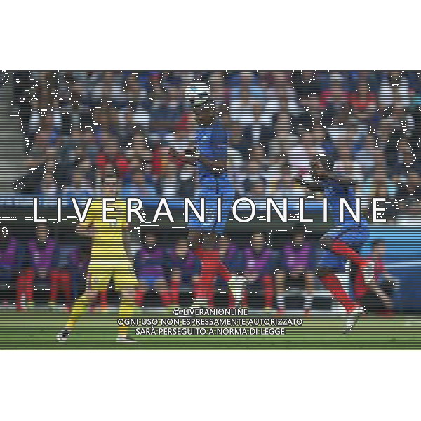 SAINT-DENIS 10.06.2016 MECZ I RUNDA GRUPA A MISTRZOSTW EUROPY 2016: FRANCJA - RUMUNIA --- FIRST ROUND GROUP A UEFA EURO 2016 MATCH: FRANCE - ROMANIA PAUL POGBA N GOLO KANTE FOT. PIOTR KUCZA/NEWSPIX.PL Newspix.pl/ AGENZIA ALDO LIVERANI SAS - ITALY ONLY EDITORIAL USE ONLY - Francia - Romania UEFA Francia EURO 2016 Final Tournament Group Stage A Parigi - 10.06.2016