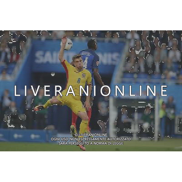 SAINT-DENIS 10.06.2016 MECZ I RUNDA GRUPA A MISTRZOSTW EUROPY 2016: FRANCJA - RUMUNIA --- FIRST ROUND GROUP A UEFA EURO 2016 MATCH: FRANCE - ROMANIA MIHAI PINTILII FOT. PIOTR KUCZA/NEWSPIX.PL Newspix.pl/ AGENZIA ALDO LIVERANI SAS - ITALY ONLY EDITORIAL USE ONLY - Francia - Romania UEFA Francia EURO 2016 Final Tournament Group Stage A Parigi - 10.06.2016
